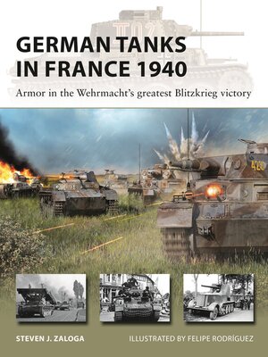 cover image of German Tanks in France 1940